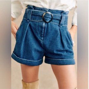 Sezane Rome Denim Shorts, Size 4 (FR 36) Excellent condition